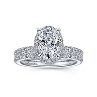 14kt Halo Style Ring - Everett Jewelry