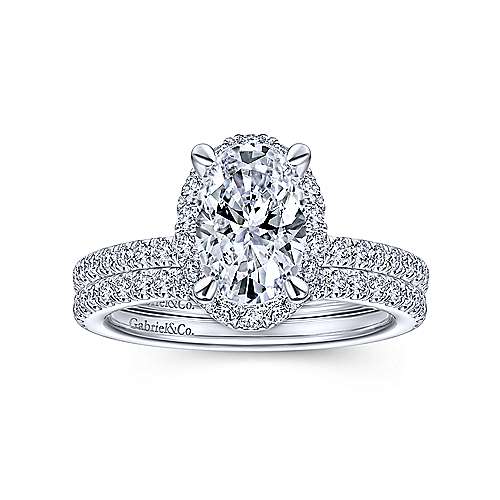 14kt Halo Style Ring - Everett Jewelry