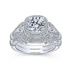 14kt Halo Style Ring - Everett Jewelry