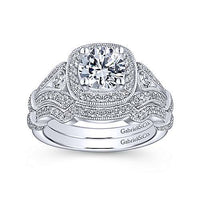 14kt Halo Style Ring - Everett Jewelry