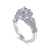 14kt Halo Style Ring - Everett Jewelry