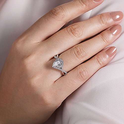 14kt Halo Style Ring - Everett Jewelry