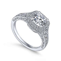 14kt Halo Style Ring - Everett Jewelry