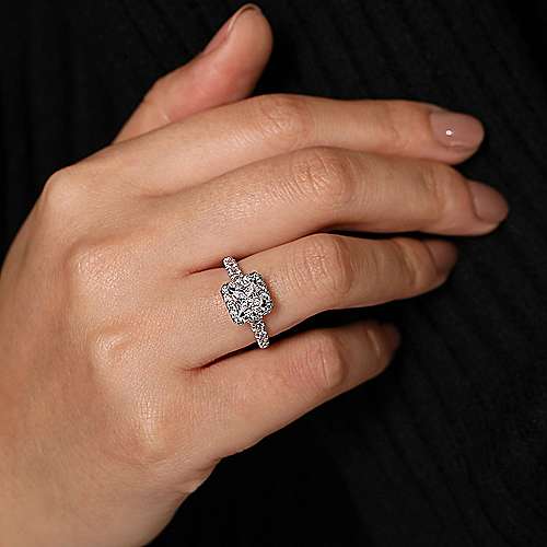 14kt Halo Style Ring - Everett Jewelry