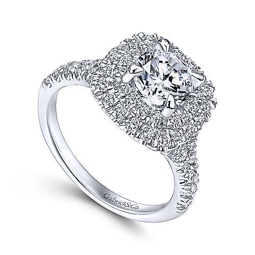 14kt Halo Style Ring - Everett Jewelry