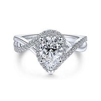 14kt Halo Style Ring - Everett Jewelry