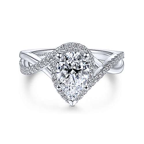 14kt Halo Style Ring - Everett Jewelry