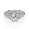 14kt Halo Style Ring - Everett Jewelry