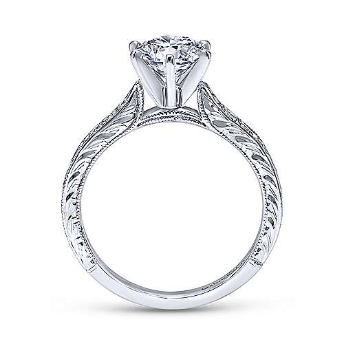 14kt Tiffany Style Ring - Everett Jewelry
