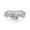 14kt Tiffany Style Ring - Everett Jewelry