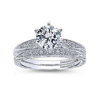 14kt Tiffany Style Ring - Everett Jewelry