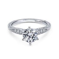 14kt Tiffany Style Ring - Everett Jewelry
