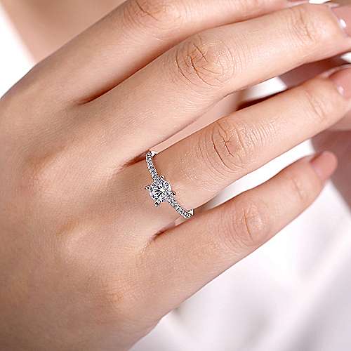 14kt Tiffany Style Ring - Everett Jewelry