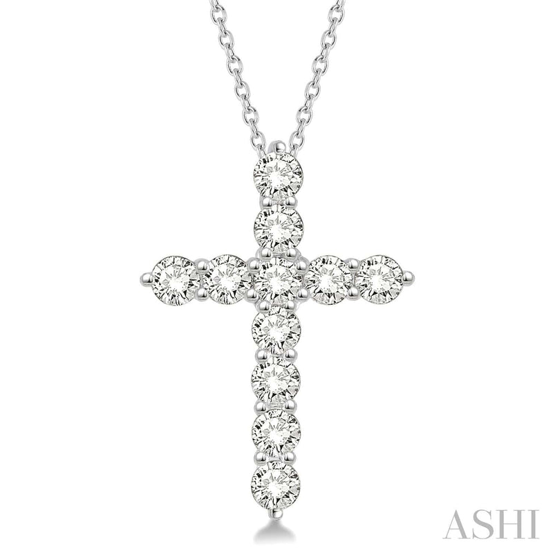 Diamond Cross Pendant | Women's Cross Pendant | Everett Jewelry