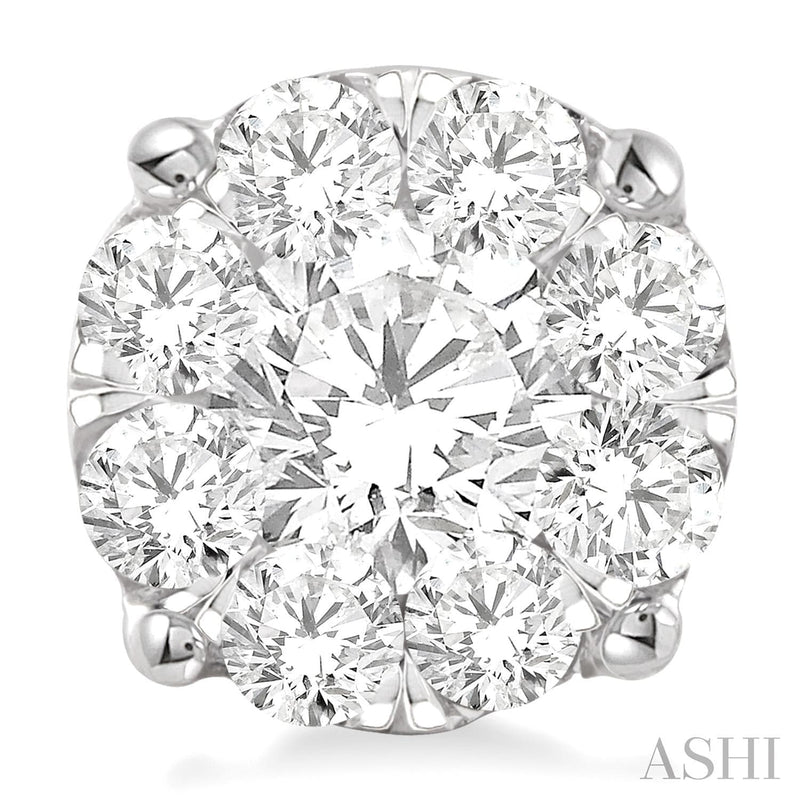 Ashi Necklaces and Pendants Copy of Pear Shape Lovebright Diamond Fashion Pendant