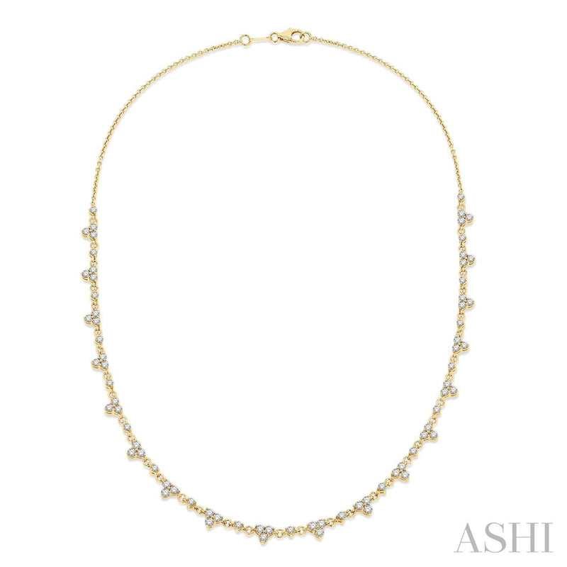 Ashi Necklaces and Pendants Diamond Fashion Necklace