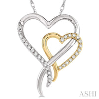 Ashi Necklaces and Pendants Diamond Heart Pendant