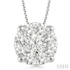 Solitaire Diamond Pendant | Women's Diamond Pendant | Everett Jewelry