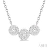 Ashi Necklaces and Pendants Past Present & Future Lovebright Essential Diamond Necklace