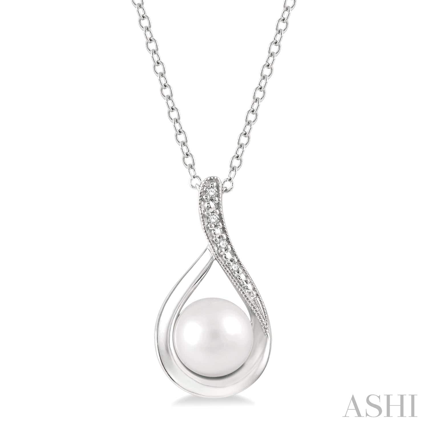 Golden Real Pearl Necklace with Pendant - Pearl Jewelry - Apearl