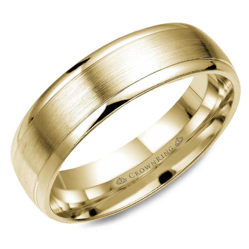 Men's Crown Ring Band | Men's Crown Ring Band | Everett Jewelry