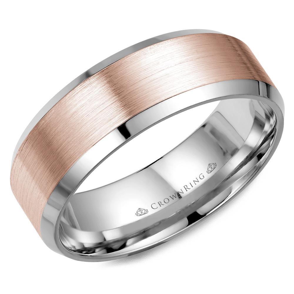 Satin Finish Band | Men's Gold Band Ring | Everett Jewelry