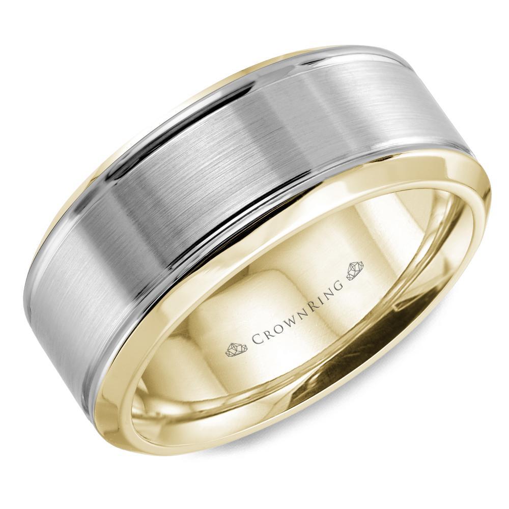 Crown Ring Crown Ring Satin Diamond Men's Band 001-115-00231 | Rolland's  Jewelers | Libertyville, IL