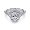 Halo Engagement Rings | Halo Diamond Ring | Everett Jewelry