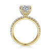 Gabriel Bridal ENGAGEMENT RINGS Amira - 14K Yellow Gold Round Diamond Engagement Ring