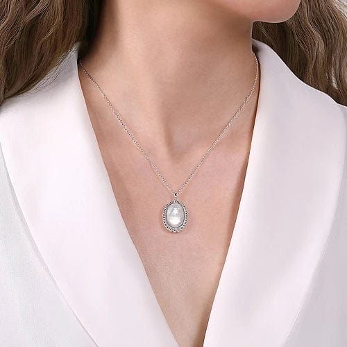 925 Sterling Silver Rock Crystal and White Mother of Pearl P | Koerbers  Fine Jewelry Inc | New Albany, IN