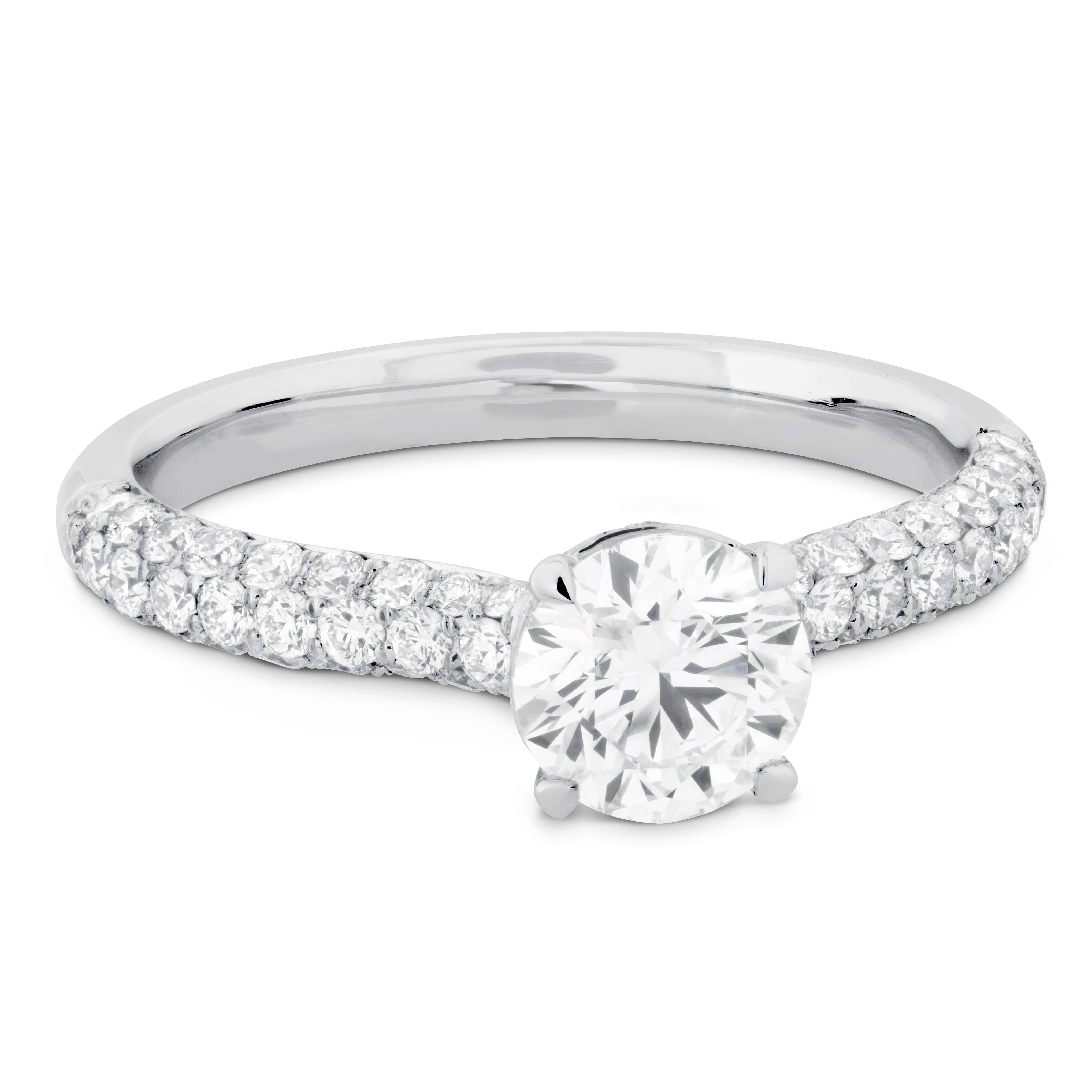 Hearts On Fire Lu Open 18k Rose Gold Droplet Diamond Ring - Jewelry |  Manfredi Jewels