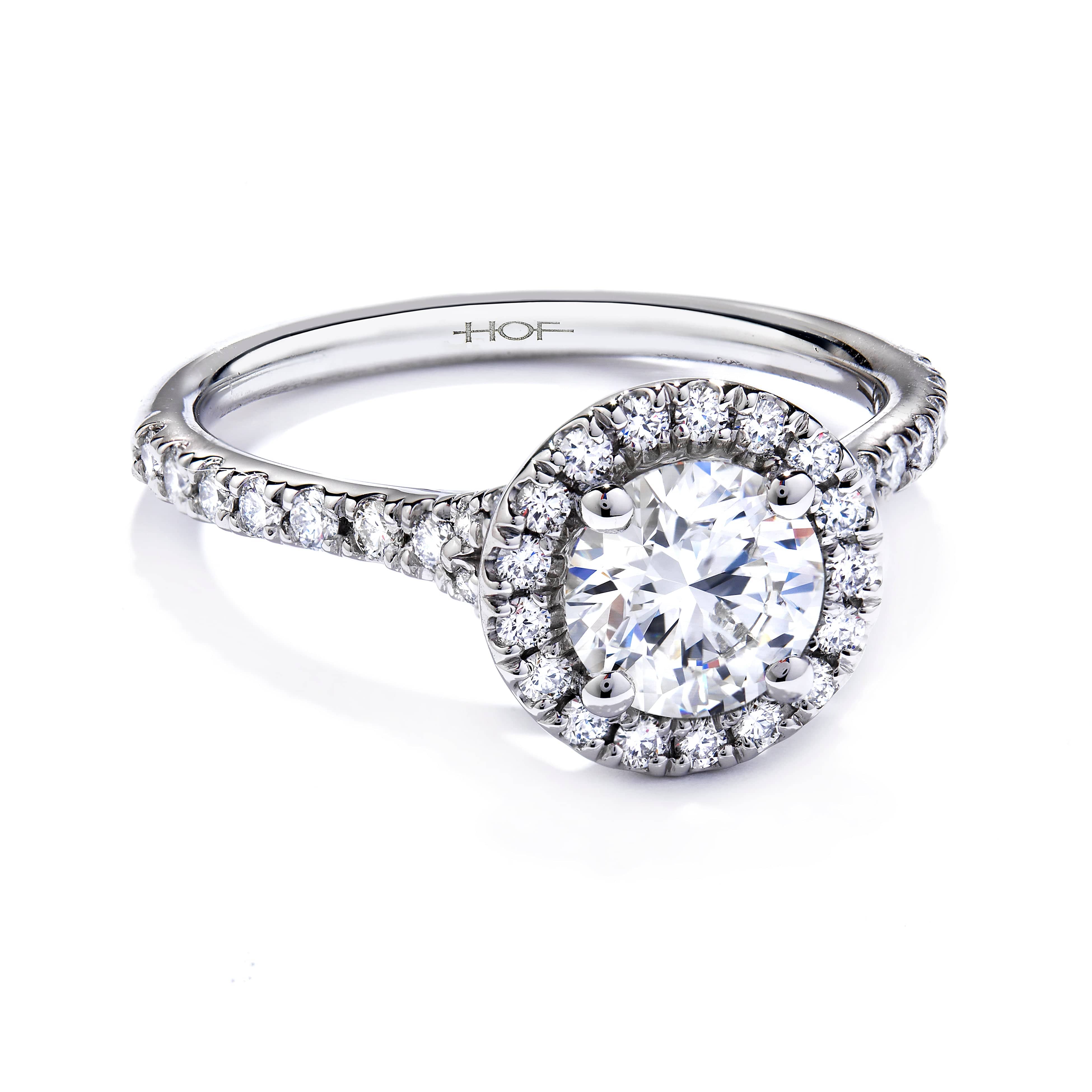 Grande Oval Halo Engagement Ring | Everbrite Jewellery