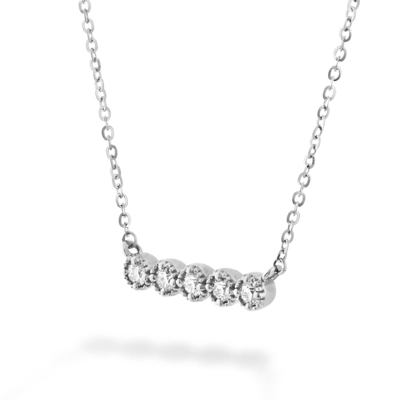 Hearts on Fire Fashion Necklaces and Pendants Hearts on Fire - Liliana Diamond Bar Necklace