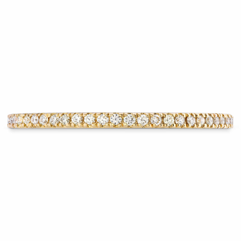 Hearts on Fire Wedding Band Hearts on Fire - Yellow Gold Classic Eternity Wedding Band