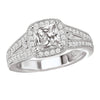 14kt Antique Halo Engagement Ring ENGAGEMENT RINGS La Vie [Everett Jewelry Shreveport Louisiana]