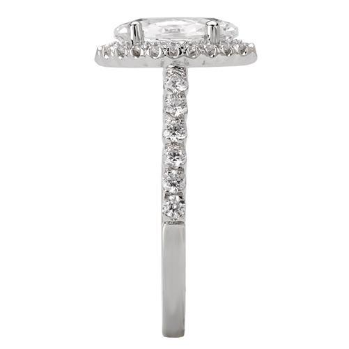 14kt Marquise Shaped Halo Ring ENGAGEMENT RINGS La Vie [Everett Jewelry Shreveport Louisiana]