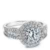 14kt Double Halo Engagement Ring ENGAGEMENT RINGS Noam Carver [Everett Jewelry Shreveport Louisiana]