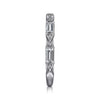 Porta - 14K White Gold Channel Set Diamond Anniversary Band - 0.52 ct - Everett Jewelry