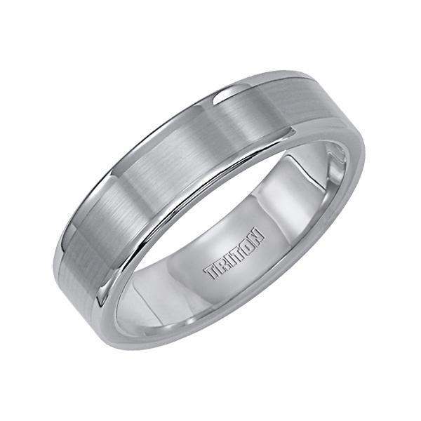 Tungsten Carbide Wedding Band - Everett Jewelry