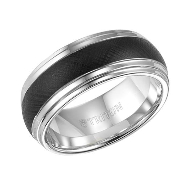 Tungsten Carbide Wedding Band - Everett Jewelry