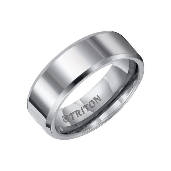 Tungsten Carbide Wedding Band - Everett Jewelry