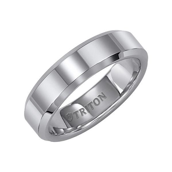 Tungsten Carbide Wedding Band - Everett Jewelry